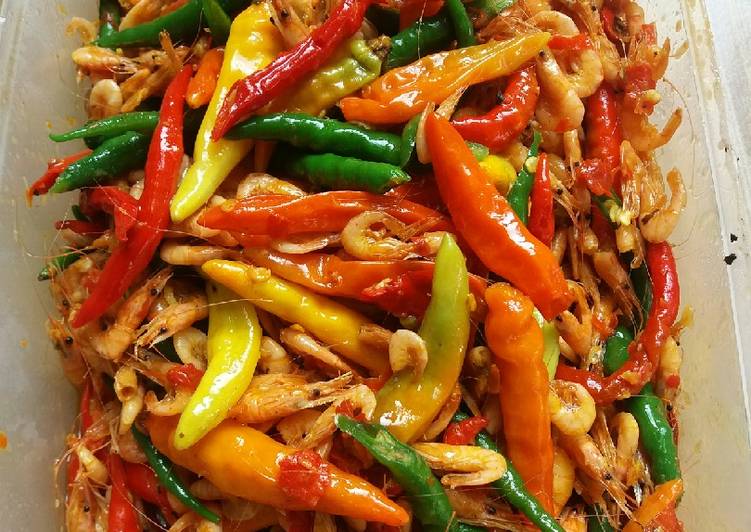 Resep Tumis udang cabe ijo dan merah mantapp&hellip;!! yang Bisa Manjain Lidah