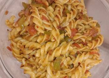 Easiest Way to Recipe Yummy Veggie Spiral Pasta