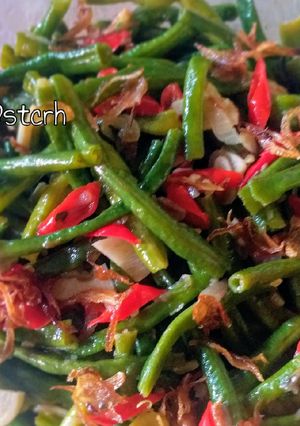 Foto resep Oseng-oseng kacang panjang