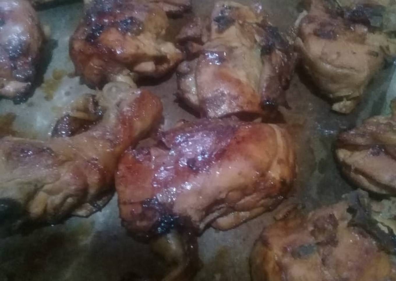 Ayam panggang teflon