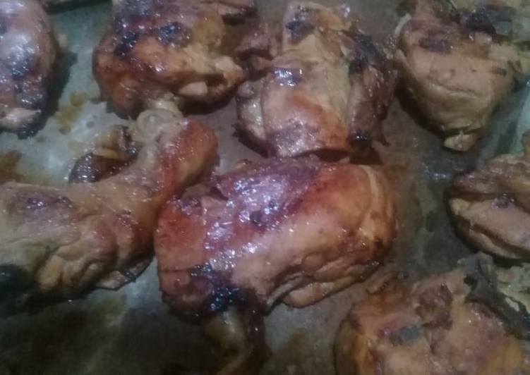Resep Ayam panggang teflon yang Bikin Ngiler