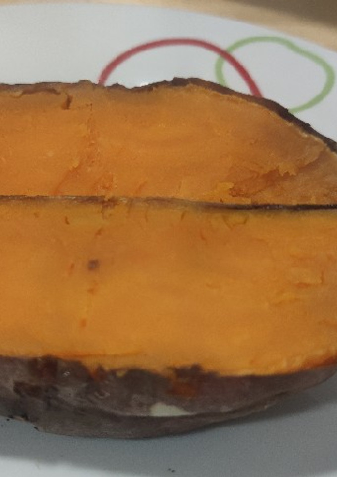 Una foto de Boniato asado freidora de aire