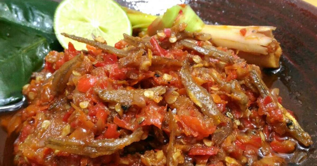 Resep Sambal Terasi Teri Oleh Adelia Sharfina Cookpad