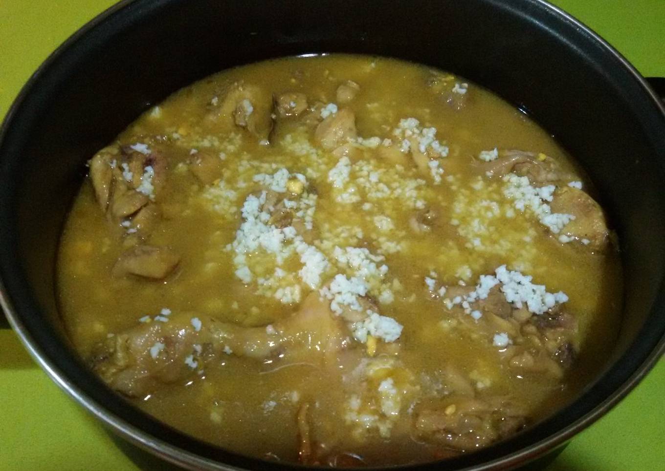 Pollo en pepitoria con thermomix
