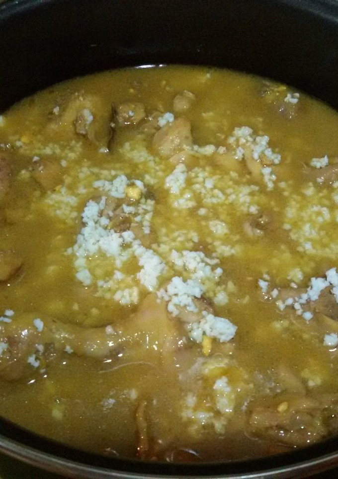 Una foto de Pollo en pepitoria con thermomix