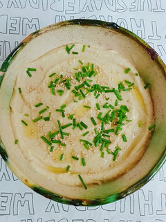Una foto de Hummus de alcachofa delicioso!