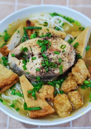 Hình của món Bún Cá Ngừ, Chả Cá.