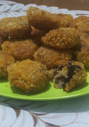 Foto resep Bola-bola pisang goreng isi coklat