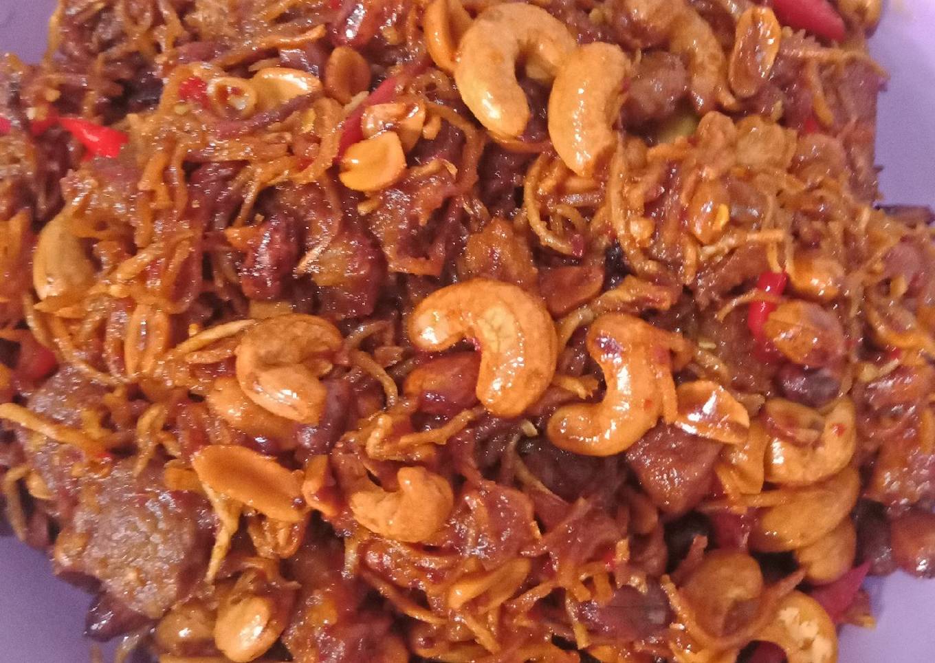 Sambal Goreng Daging Sapi khas Bugis