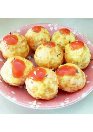 一口蛋包飯 的食譜成品照片