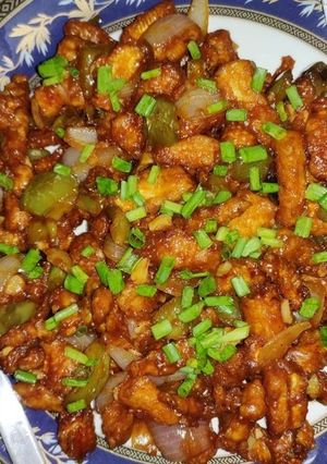 चिल्ली पोटैटो (chilli potato recipe in Hindi) रेसिपी मुख्य फोटो