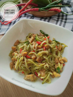Foto resep Tumis Labu Siam Tempe