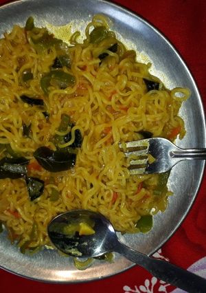 A picture of Masala maggie.