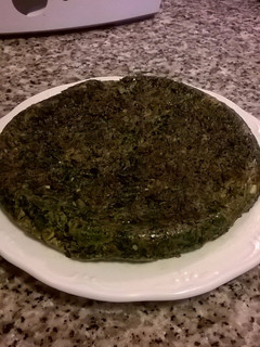 Una foto de Tortilla de espinacas