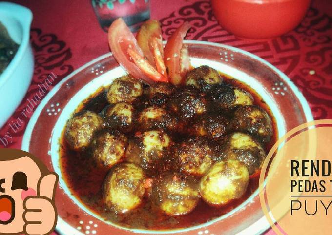 #011. Rendang telur puyuh momica