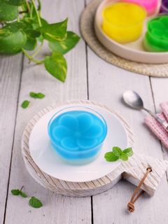 Foto resep Puding Susu Cup Mawar