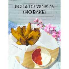 รูปของ Potato Wedges Simple (No bake no oven)
