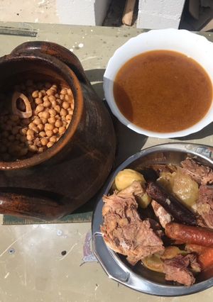 Una foto de Cocido en horno de leña