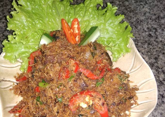 Cara Buat Daging sapi serundeng Wajib Dicoba