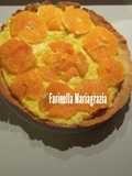 Crostata con crema arancia 🍊 km zero e decorata con arance km zero tratta da un sogno 👩‍🍳❤️🏡🍊