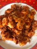 Tortellinis en salsa boloñesa