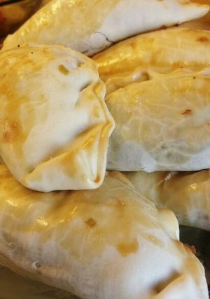 Una foto de Empanadas de portobello y zapallitos (vegano) 🍄