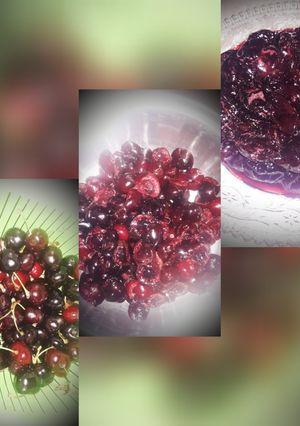 صورة لوصفة مربى الكرز 🍒🍒