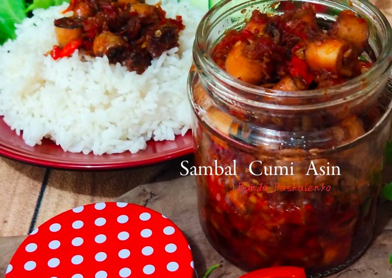 Sambal Cumi Asin Tahan Lama (Buat Stok)