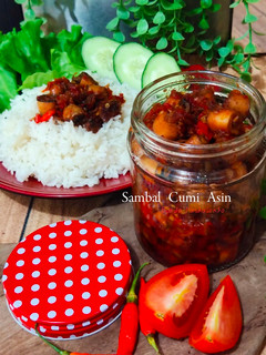 Foto resep Sambal Cumi Asin Tahan Lama (Buat Stok)