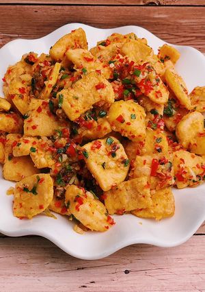 Foto resep Tahu cabai garam