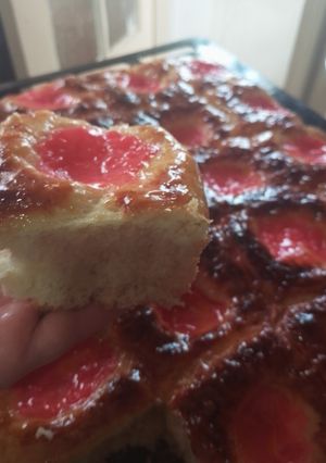 صورة لوصفة بريوش 🥐 قطني بذوق فلون فرولة