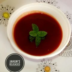 A picture of Home made ketchup(Sweet and sour for Snacks and grills).