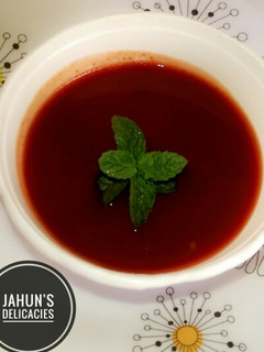 A picture of Home made ketchup(Sweet and sour for Snacks and grills).