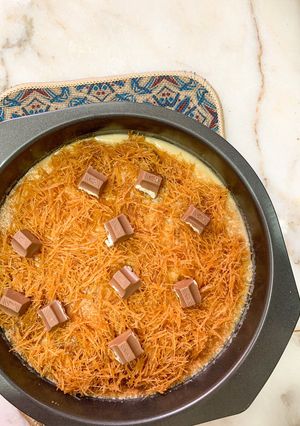 صورة لوصفة حلى بالشعيرية