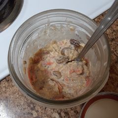 Carrot Cake Overnight Oats A picture of Carrot Cake Overnight Oats.