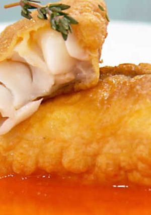 Una foto de Bacalao abrigao el azafranar