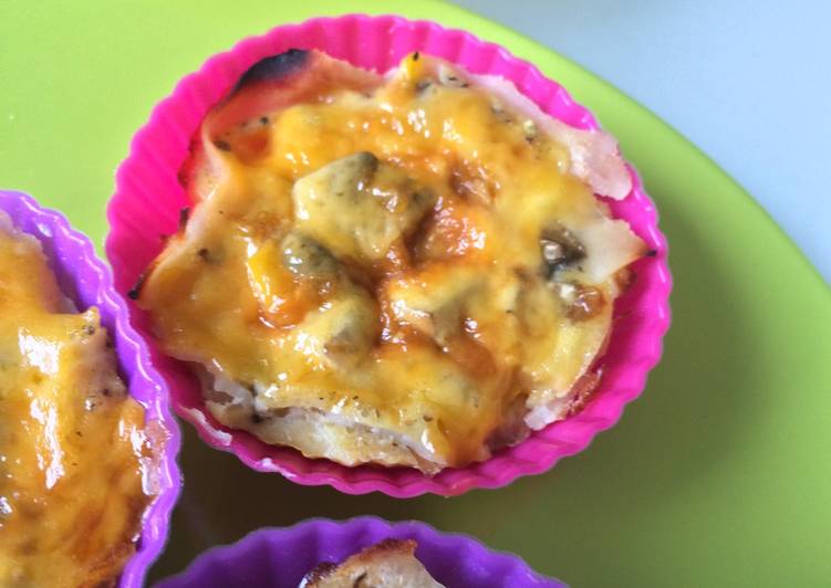 Omlette Cup Cake