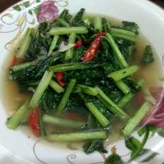 A picture of Tumis sawi bening.