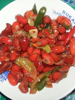 Foto resep Oseng kulit melinjo