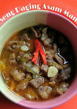 Foto resep Oseng Daging Asam Manis
