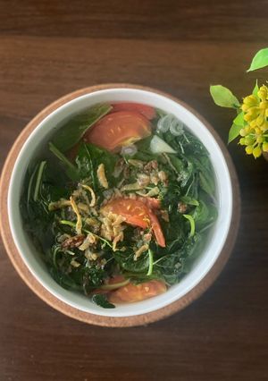 Foto resep Sayur Bening Bayam Lengkuas