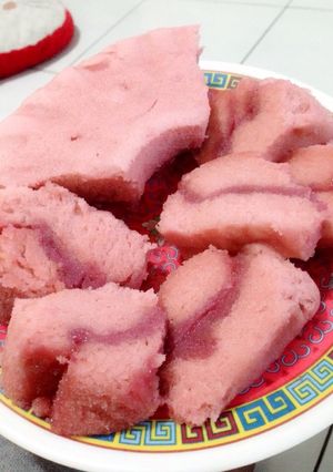 Foto resep Brownies peach x purple
