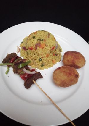 A picture of Fried rice.