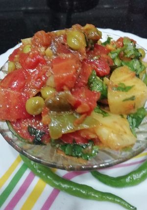 A picture of Mix vegetable.