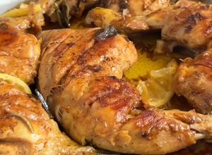 Foto de Coxas de Frango com Limão e Alecrim