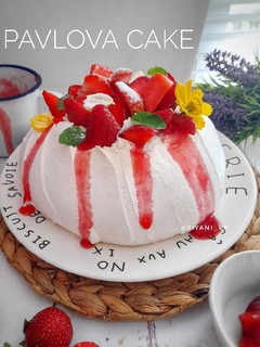 Foto resep Pavlova cake