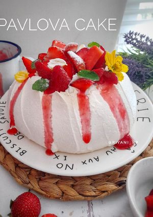 Foto resep Pavlova cake