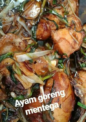 Foto resep Ayam goreng mentega