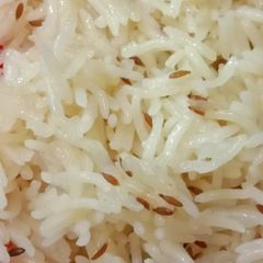 A picture of Jeera rice.