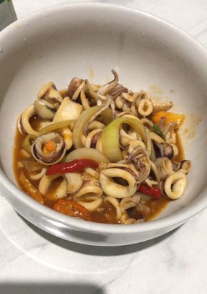 Foto resep Cumi saus asam manis